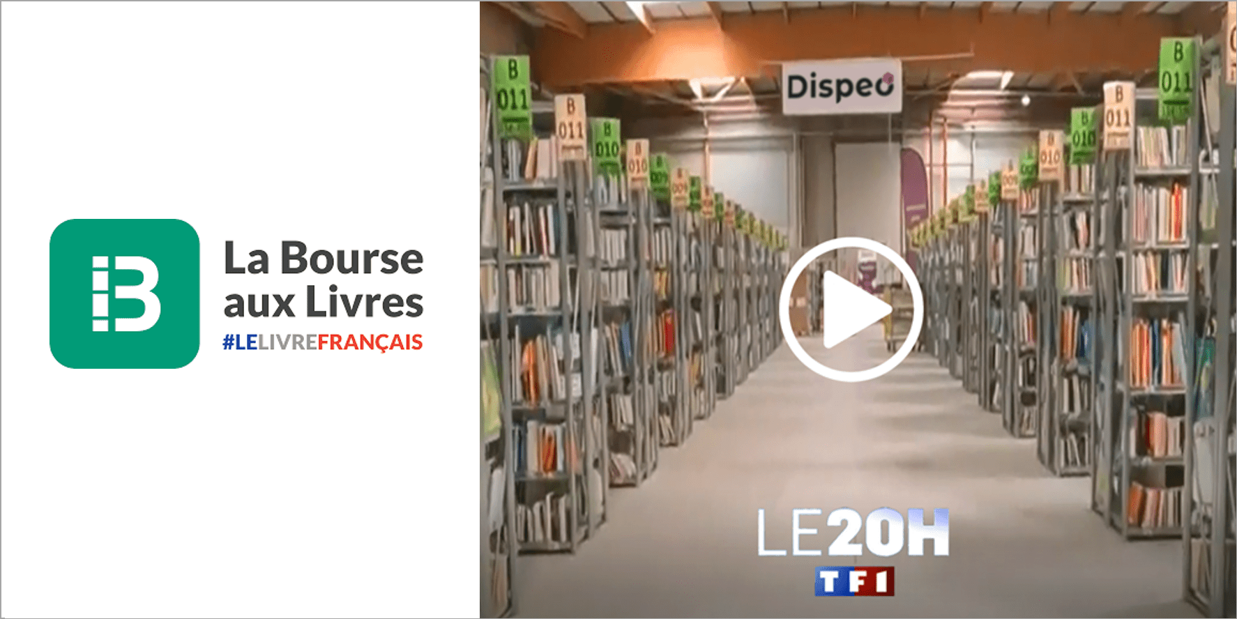 Dispeo accompagne la croissance de « La Bourse aux Livres »