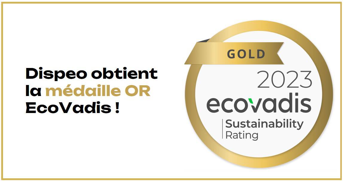 Médaille d'or EcoVadis